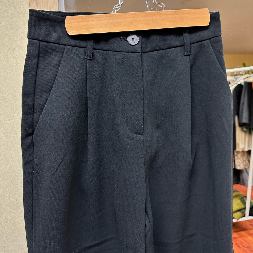 Oak + Fort Straight Leg Trouser - Picture 5 of 9